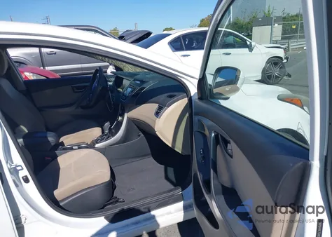 2016 Hyundai Elantra Se из США, поврежденный, VIN 5NPDH4AE7GH655815